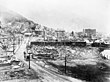 Wallace, Idaho nach dem großen Brand von 1910