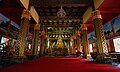 The interior of Wat Phan On in central Chiang Mai