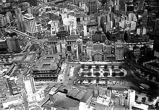 Vista aérea da Sé. São Paulo/SP