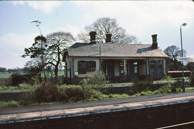 The Felixstowe Railway building at Westerfield station
