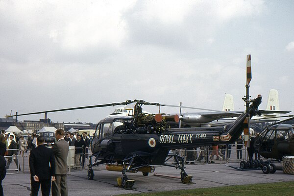 First Wasp at the SBAC show 1962, a month before the first flight