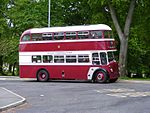 Wigan Corporation otobüs 115 (DJP 754), 2009 MMT Bolton etkinliği (3) .jpg