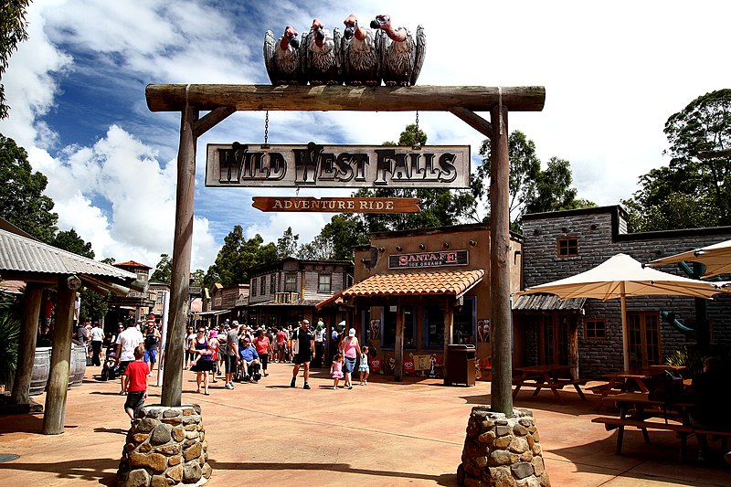 File:Wild West Falls sign.jpg