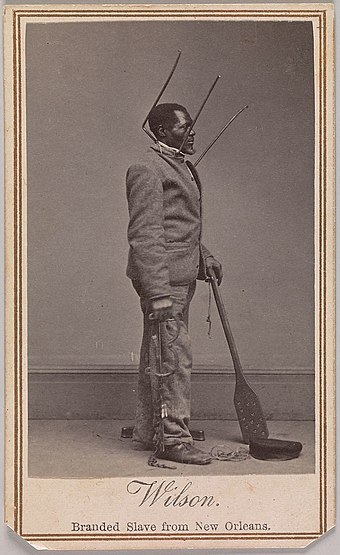 Wilson Chinn, a branded slave from Louisiana--became one of the most widely circulated photos of the abolitionist movement during the American Civil War