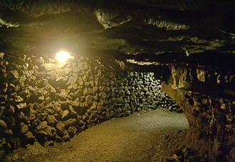 Wolfstein, Hauptstrasse 48: chalk mine WolfsteinBergwerk1-2.jpg