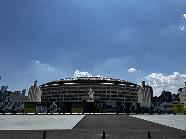 Workers' Stadium, a stadium rebuilt on the site of the original Workers' Stadium and home ground of Beijing Guoan since 2023