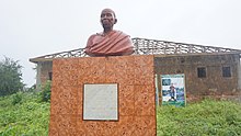 Queen Yaa Asantewaa led her state, Ejisu, in the War of the Golden Stool against the British. Yaa Asantewaa Museum (4).jpg