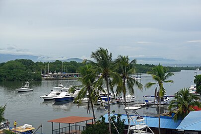 Kostarický jachtařský klub, La Angostura, Puntarenas.