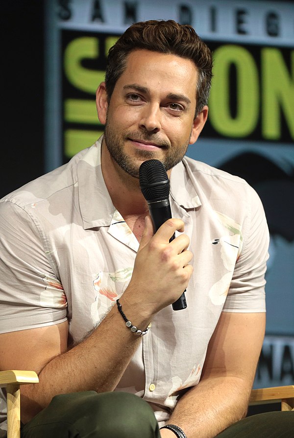 Zachary Levi at 2018 San Diego Comic-Con International