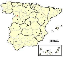 Zamora Spain location.png