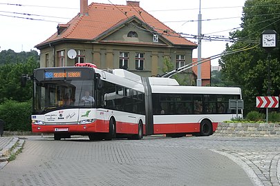 Trolleybus Škoda-27Tr Solaris.