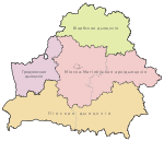 Карта каталіцкіх дыяцэзій у Польшчы