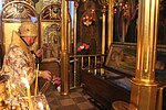 Миниатюра для Файл:Мощи преподобного Иоанна Кормянского в храме..jpg