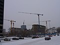 Die Baustelle im Dezember 2020