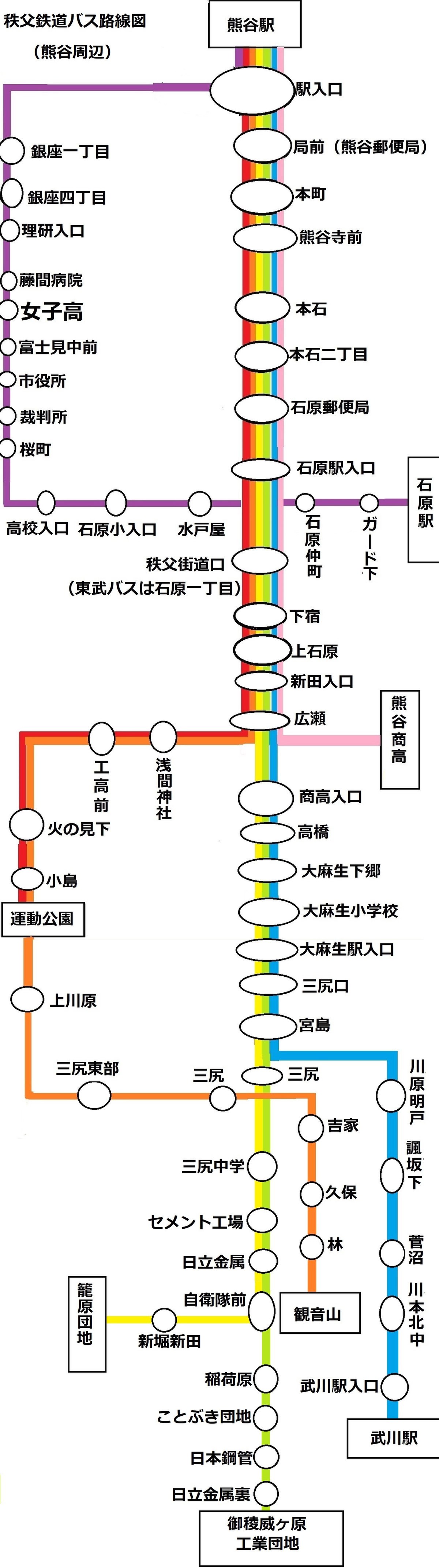 File 秩父鉄道バス 熊谷北口発 Jpg Wikimedia Commons