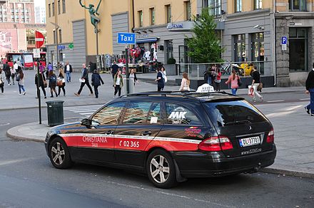 A Christiania Taxi in Oslo