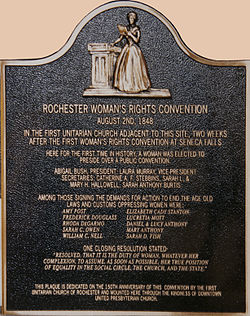 Rocherter's Women Wright convention