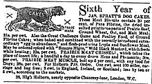1867 advertisement for Spratts dog food 1867 ad for Spratts dog food.jpg