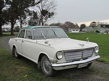 The stock agent's car, of the make that his firm sold and with a radio for catching up-to-date stock prices, was always new, and freshly washed in the morning 1963 Vauxhall Velox (PB) (22799031727).jpg