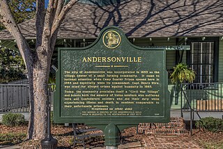 <span class="mw-page-title-main">Andersonville, Georgia</span> City in Georgia, United States