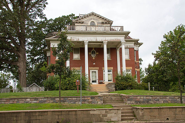 The Adam's and Quast House, built in 1902, is one of several historic homes in downtown Hutchinson.