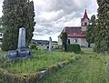 Lutheran cemetery with chapel