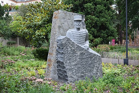 Monument à Alfred Dreyfus à Mulhouse.