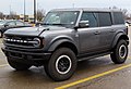 2022 Ford Bronco 4-Door Outer Banks with Sasquatch Package, front left view