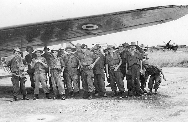 Elements of the 2nd Foreign Parachute Battalion during the First Indochina War.