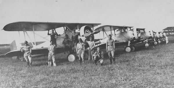 5th Aviation Regiment in Curitiba, Paraná, Brazil in 1932.