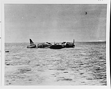 Japanese B5N torpedo bomber (aircraft number EI-306) wrecked on Indispensable Reefs