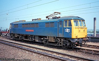 <span class="mw-page-title-main">British Rail Class 86</span> Class of British electric locomotives