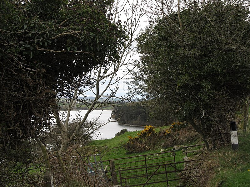 File:A glimpse of Camlough lake from a field gate on Keggall Road - geograph.org.uk - 3930815.jpg