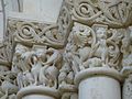 Chapitèls romans (restaurats) de l'abadiá de Fontevraud.