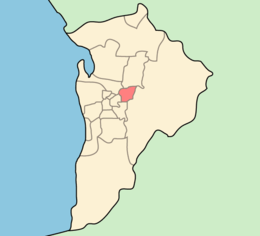 Ville de Campbelltown - Carte