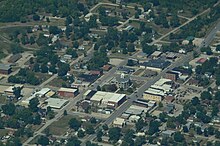 Aerial view of Gallatin, Missouri Aerial view of Gallatin, Missouri 9-2-2013.JPG