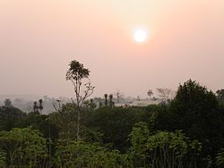 Afternoon sun in Mamfe, Cameroon.jpg
