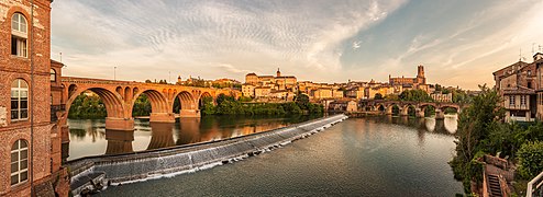 Albi Panorama Sunset