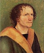 Homme sur fond vert c.1497, Kreuzlingen