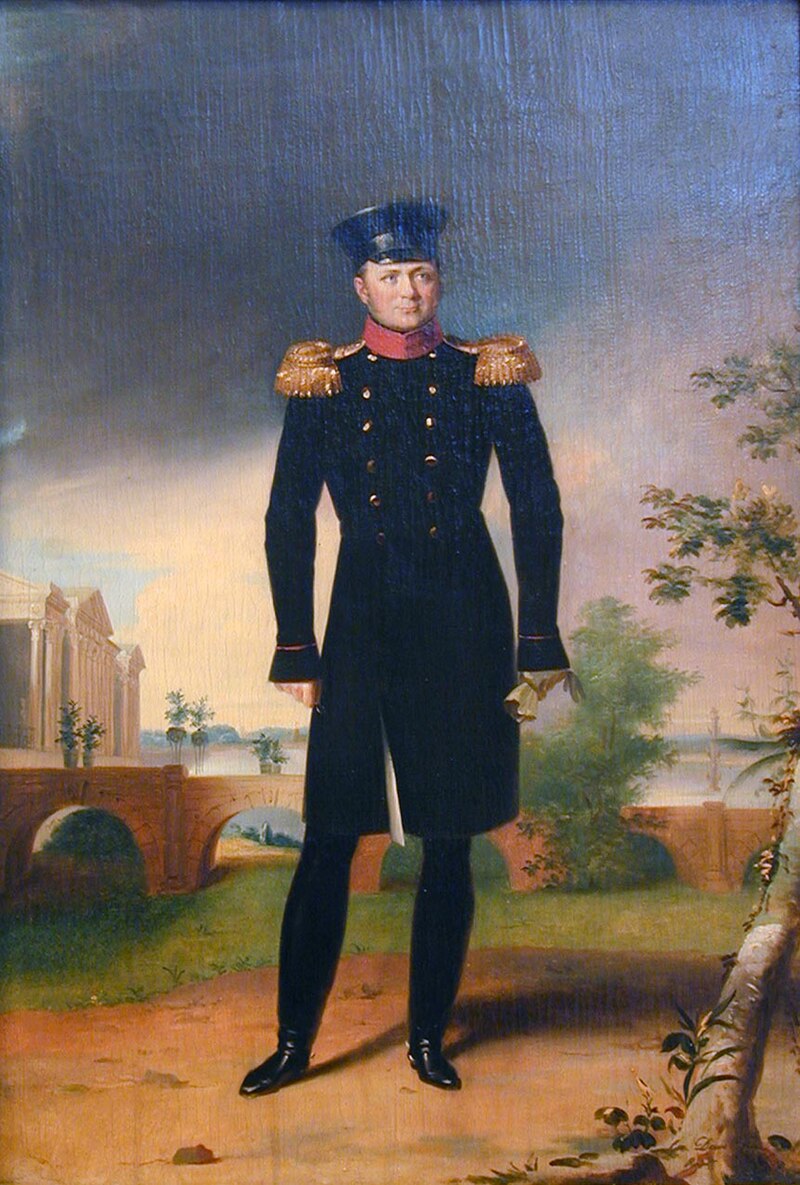 Alexander I of Russia by G.Dawe (1819-1822, Rybinsk museum).jpg