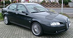 Alfa Romeo 166, facelifted model Alfa Romeo 166 front 20071105.jpg