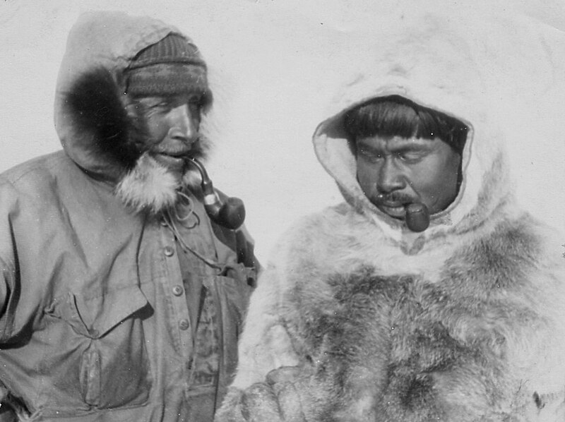 File:Alfred Wegener and Rasmus Villumsen - Expedition 1930 - 015.jpg