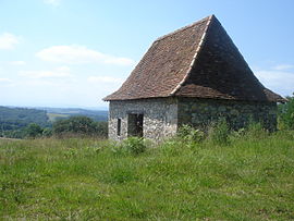 Landscape of Andrein and the Valley of the Gave d'Oloron