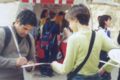 signing autographs (2001) shot by user Paucabot