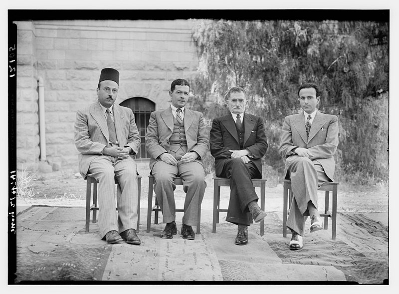 File:Arab staff at P.B.S. (i.e., Palestine Broadcasting Service) Small group of 4 persons LOC matpc.14557.jpg