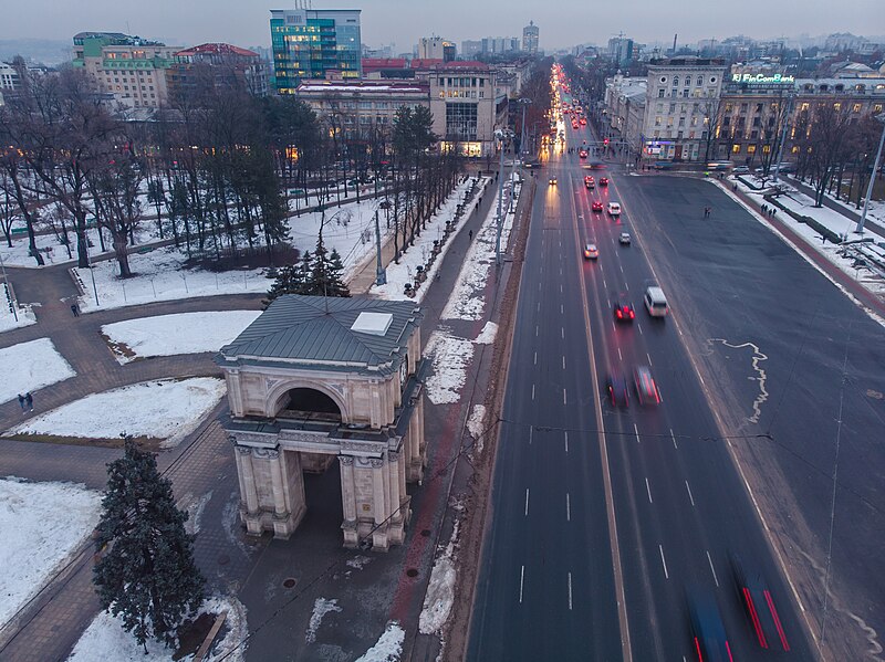 File:Arcul de Triumf din Chișinău 01 - February - 2019 17.04.04 14.jpg