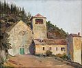 Az elhagyott San Giacomo kolostor Dubrovnikban (1905)