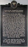 Asociacion Feminista Filipina PHC historical marker.jpg