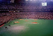 Last regular season game on October 3, 1999