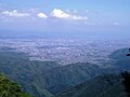 愛宕山から望む京都市街
